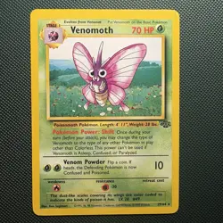 Vintage Pokemon Jungle Venomoth 29/64 Non-holo Rare Lp 1999 WotC - Image 1