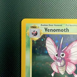 Pokemon Vintage Holo Venomoth Jungle 13/64 WotC 1999 - Image 2