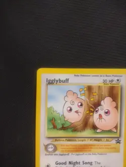 Igglybuff 36/53 Wizards Of The Coast Black Star Promo Pokemon Vintage - Image 2