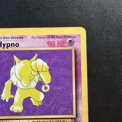 Pokemon TCG Hypno Fossil Non Holo Rare 23/62 Vintage WotC - Image 3