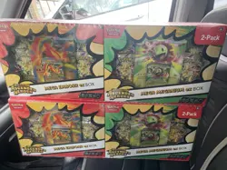 New Pokemon ascended heroes mega ex boxes 2 Pack Costco Emboar/Meganium-Inhand🚢 - Image 1