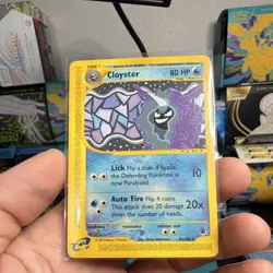 Pokemon Cloyster Expedition 42 Base Set Rare Regular 42/165 2002 (Lp) - Image 1