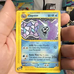 Pokemon Cloyster Expedition 42 Base Set Rare Regular 42/165 2002 (Lp) - Image 2