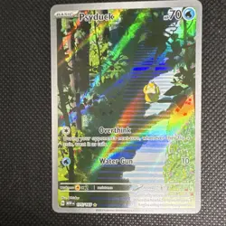 Pokemon Psyduck 175/165 Sv Scarlet & Violet 151 Illustration Rare Holo 70HP - Image 1