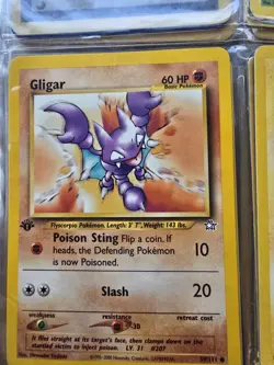 Gligar 1st Edition 59/111 - Neo Genesis Pokemon - Image 1