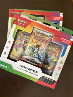 Pokemon First Partner Illustration Collection Series 1 Box (2) - Image 3