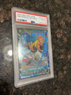 SSB Gogeta Limits Broken BT19-084 SR Foil Dragon Ball Super Card Game | PSA 10 - Image 3