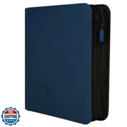 Card Guardian - Toploader 4 Pocket Premium Binder with Zipper for 160 Cards - - Image 1