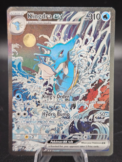 Kingdra ex 131 (Near Mint) Sv: Scarlet & Violet Promo Cards Holo Pokemon Card - Image 1