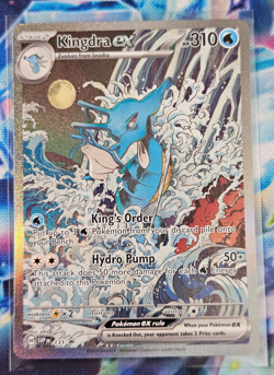 Kingdra ex 131 (Near Mint) Sv: Scarlet & Violet Promo Cards Holo Pokemon Card - Image 4