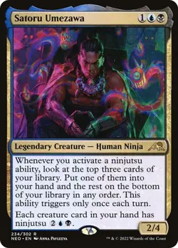 Satoru Umezawa - Kamigawa: Neon Dynasty - Magic The Gathering - MTG - Image 1