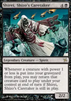 1x Shirei, Shizo's Caretaker Moderate Play MTG Magic - Kid Icarus - - Image 1