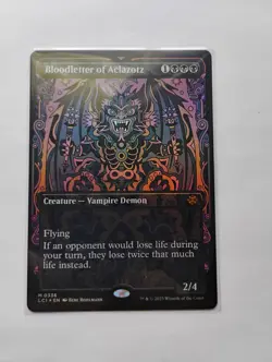 Bloodletter of Aclazotz (Borderless) foil lp - Image 1