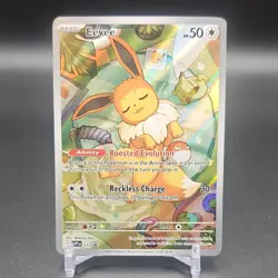 Pokemon Eevee 173 Sv: Scarlet & Violet Promo Full Art Holo Boosted Evolution - Image 1