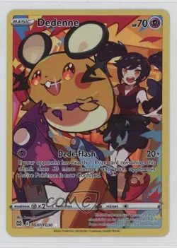 Full Art - Dedenne Pokemon Sword & Shield Brilliant Stars Trainer Gallery #TG07 - Image 1