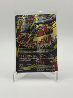 LP Mega Lucario EX Full Art Promo 55a/111 Pokemon XY Furious Fists Mega Power - Image 1