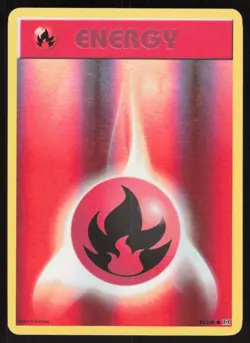 Fire Energy 92/108 Common Evolutions Pokemon Reverse Holo Lightly Played - Image 1