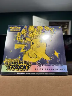 Pokemon Center Surging Sparks PC Elite Trainer Box SEALED/NEW PC ETB - Image 1