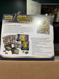 Pokemon Center Surging Sparks PC Elite Trainer Box SEALED/NEW PC ETB - Image 3