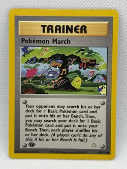 Pokemon March 102/111 Neo Genesis Regular - Image 1