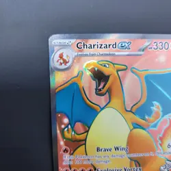 Pokemon TCG Charizard Ex 183/165 Ultra Rare Scarlet & Violet 151 Holo - Image 4