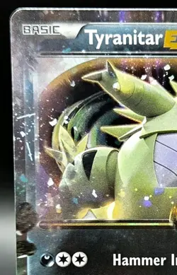 2015 Tyranitar EX Holo Ultra Rare Pokemon XY - Ancient Origins 42/98 NM - Image 3