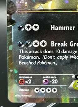 2015 Tyranitar EX Holo Ultra Rare Pokemon XY - Ancient Origins 42/98 NM - Image 5