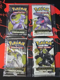 Pokemon B&W Legendary Treasures Booster Pack ART SET NEW Sealed English TCG - Image 1