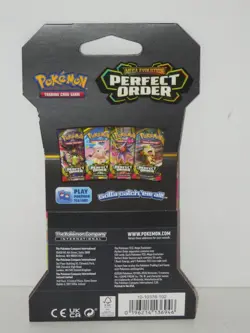 Pokemon Mega Evolution Perfect Order Sleeved Booster Pack Lot of 4 - Image 3
