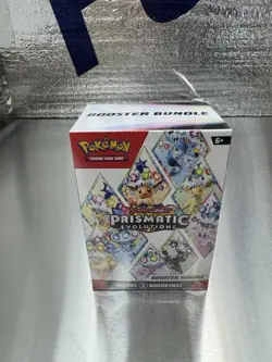 Pokemon Scarlet & Violet Prismatic Evolutions Booster Bundle Box - SEALED - - Image 1