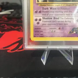 Sabrina's Gengar 29/132 Rare Pokemon 2000 Gym Challenge PSA 8 NM-MT - Image 4