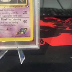 Sabrina's Gengar 29/132 Rare Pokemon 2000 Gym Challenge PSA 8 NM-MT - Image 5