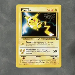 Pokemon Pikachu WB Movie Promo #4 Black Star Promo - LP - Image 1