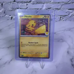 Pikachu 051/162 2026 Pokemon Day Stamped Promo 30th Anniversary TCG - NM ✅ - Image 4