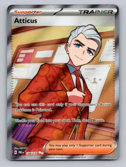 Atticus - 134/131 Holo Ultra Rare SV: Prismatic Evolutions Pokemon NM - Image 1