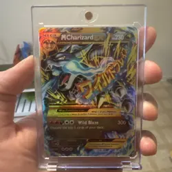 Pokemon Mega M Charizard EX Full Art Holo Card 108/106 Flashfire Secret Rare - Image 1