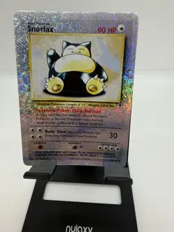 Pokemon TCG Snorlax 64/110 Holo Rare Legendary WOTC 2002 - Image 4