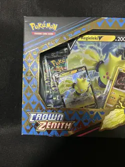 Pokemon TCG Crown Zenith Regieleki V Promo Booster Collection Box Sealed! - Image 2
