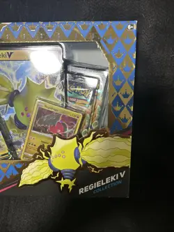 Pokemon TCG Crown Zenith Regieleki V Promo Booster Collection Box Sealed! - Image 3