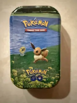 POKEMON TCG - Pokemon GO Eevee Mini Tin New Sealed - Image 1
