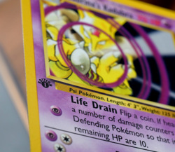 Sabrina’s Kadabra 58/132 1st Edition Gym Challenge Pokemon WOTC LP - Image 1