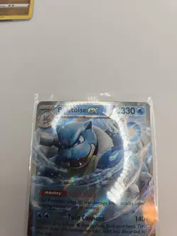 Blastoise ex - 009/165 Double Rare SV: Scarlet & Violet 151 Pokemon TCG - Image 2