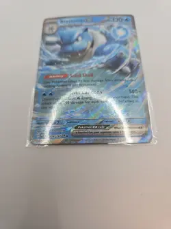 Blastoise ex - 009/165 Double Rare SV: Scarlet & Violet 151 Pokemon TCG - Image 3