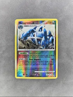 Pokemon TCG Metagross 7/147 Reverse Holo Rare Supreme Victors - LP - Image 1