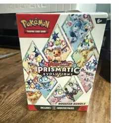 Pokemon TCG Prismatic Evolutions Booster Bundle Box - 6 Booster Packs - Image 1