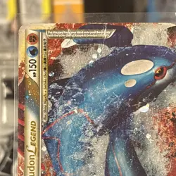 Kyogre & Groudon Legend UR Holo 87/90 DMG Undaunted Pokemon TCG Ultra Rare - Image 4