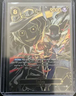 Bandai Sabo OP07-118 Special Character One Piece 9000 Power 8 Cost - Image 1