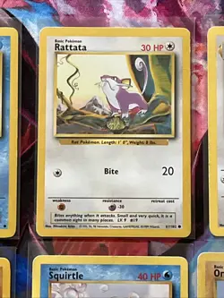 Pokemon Vintage Card Lot #2 9x Cards From Mixed Sets All Individual Sleeved - Image 3