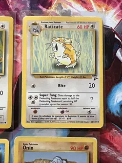 Pokemon Vintage Card Lot #2 9x Cards From Mixed Sets All Individual Sleeved - Image 4