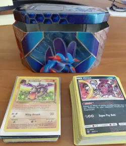 Assorted Pokemon Cards, Mat And Box - Image 3
